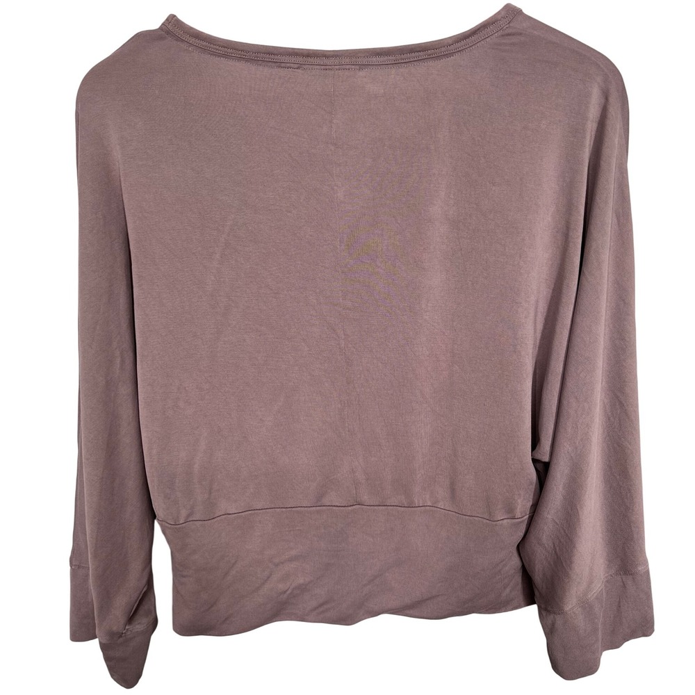 Deletta Muted Purple‎ 3/4 Dolman Sleeve Knit Top Women's Size Medium - Picture 6 of 6
